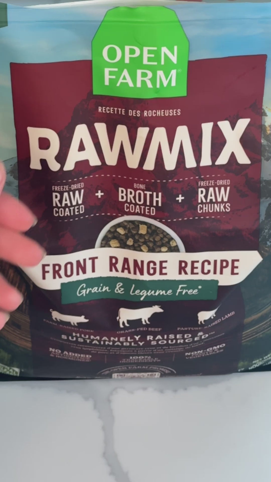 RawMix Tide & Terrain Grain-Free Dog Kibble